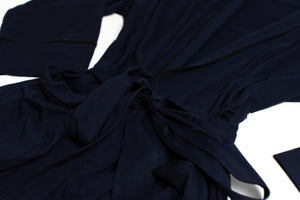 100% Peruvian Pima Cotton Midnight Blue Robe