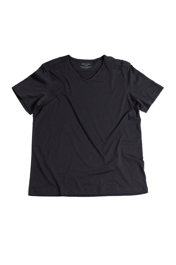 Men's shirt in ink peruvian pima cotton 