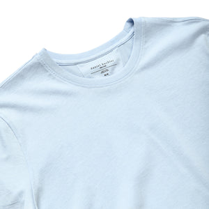 Structured Cotton/Tencel Blend Crewneck