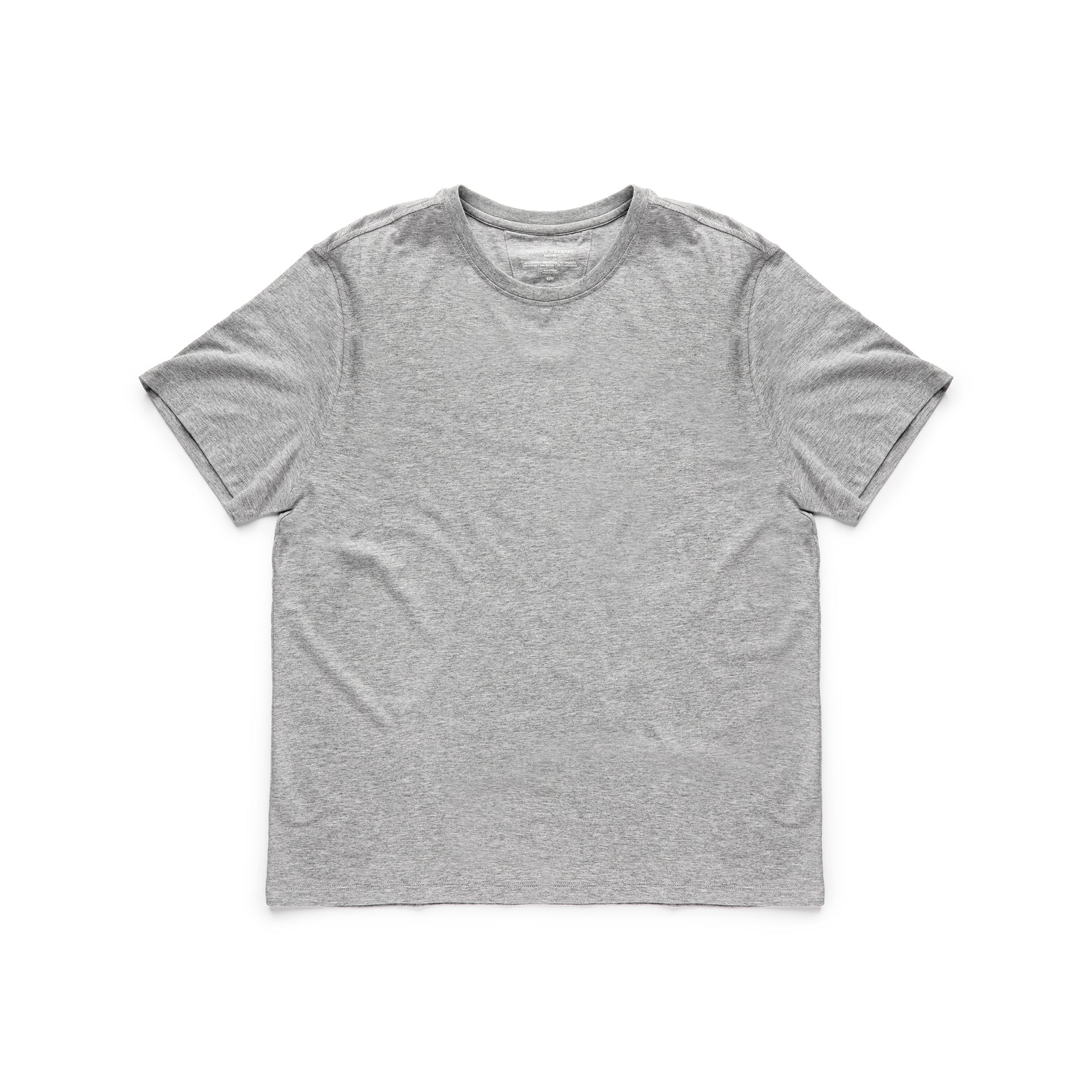 Cotton/Modal/Spandex Heather Crewneck T-Shirt