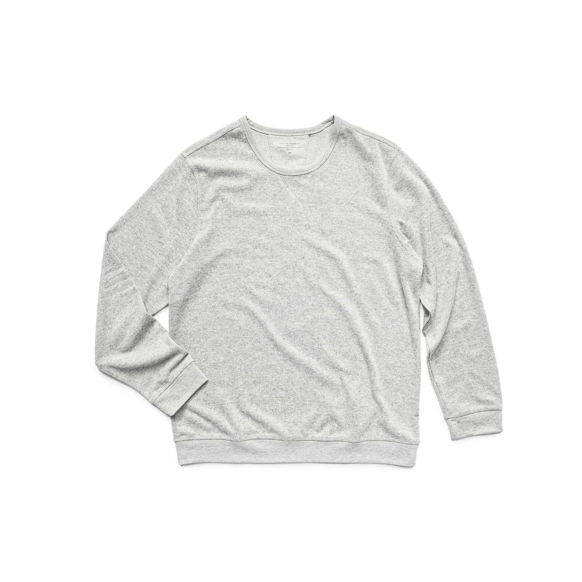 Brushed Rayon/Spandex Pull Over in Grey