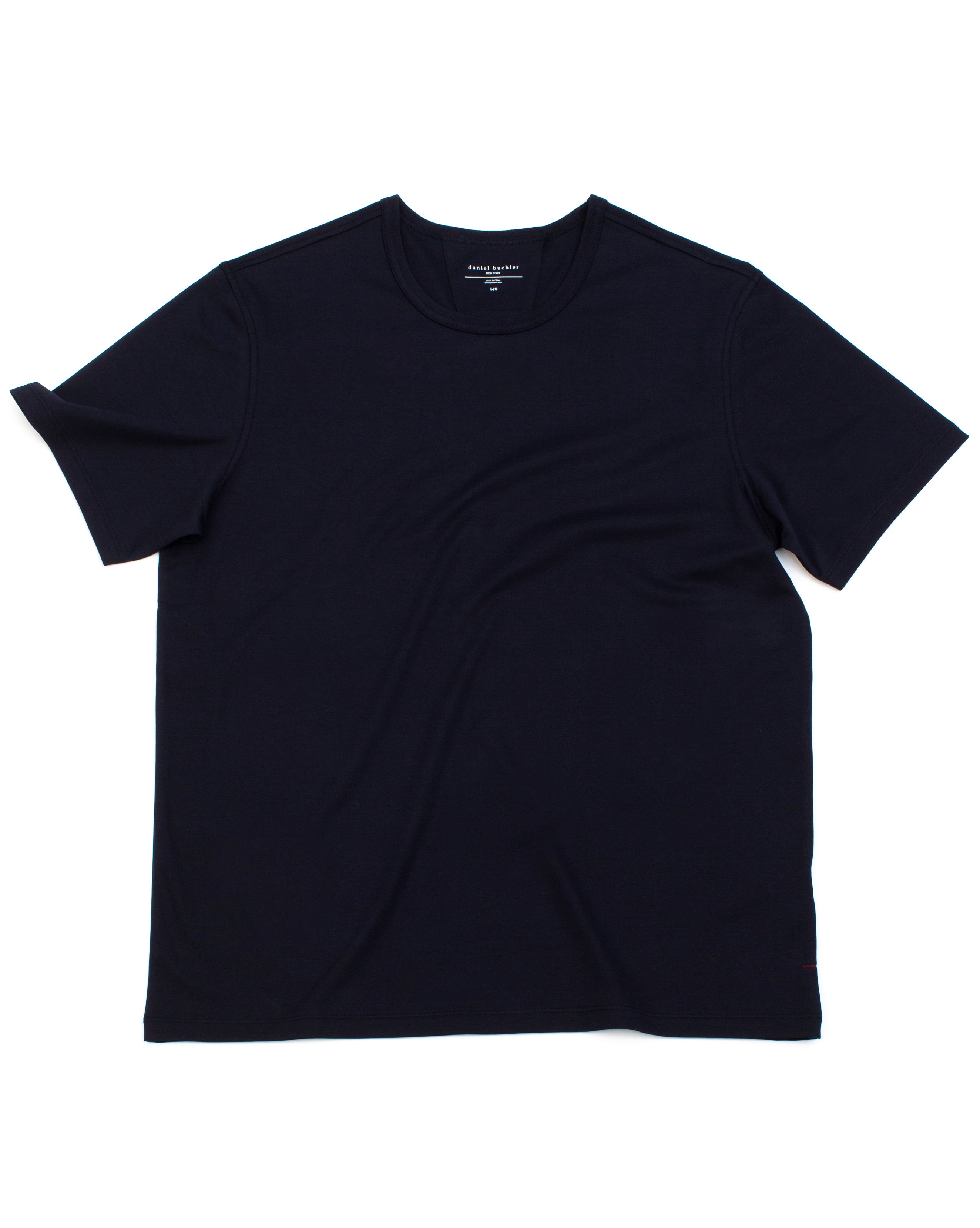 Super Fine Cotton/Spandex Short Sleeve - Midnight